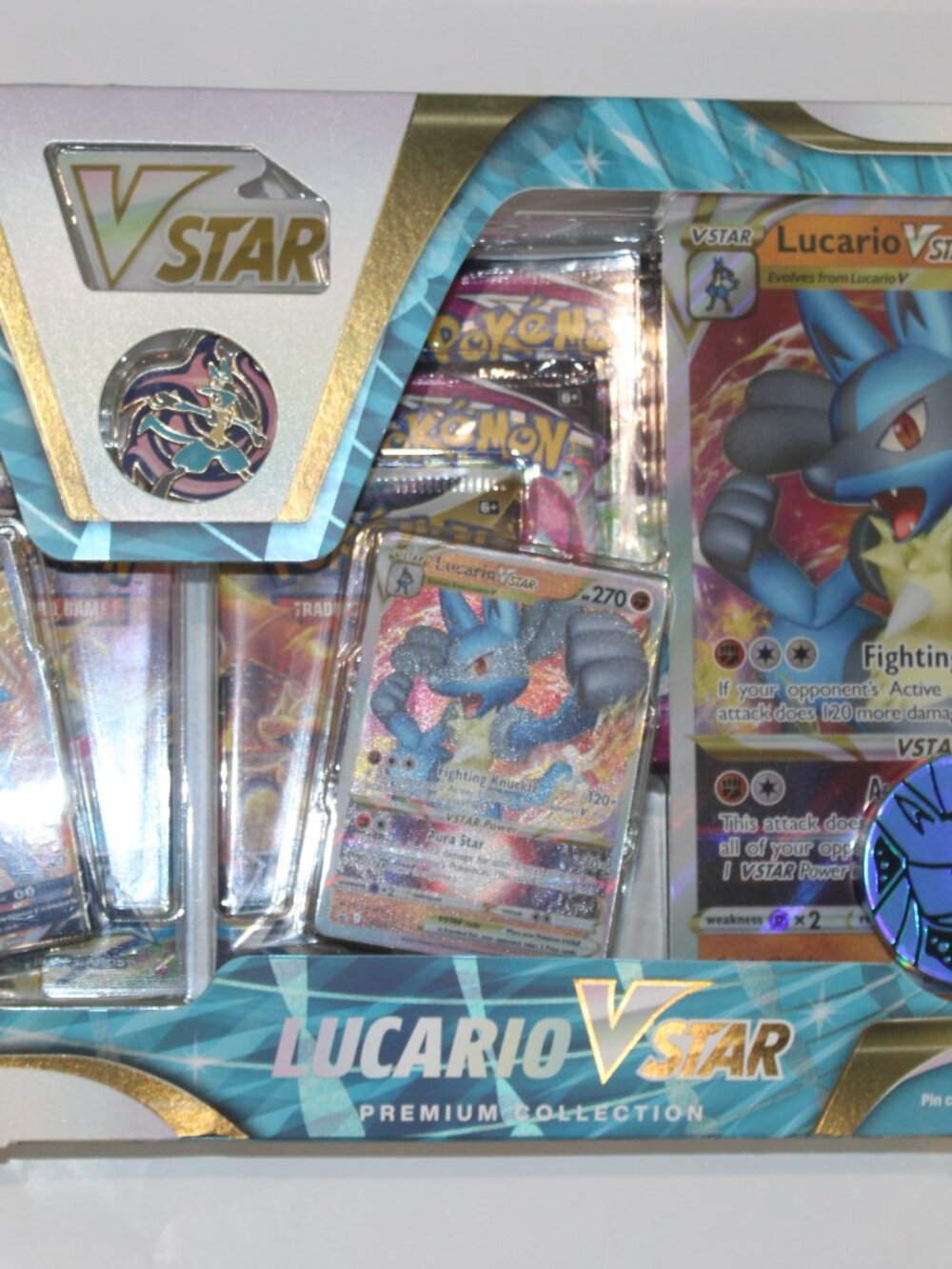 Pokémon TCG Lucario VSTAR Premium Collection – Factory Sealed | Brand New